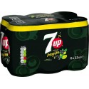 7 Up Boisson gazeuse saveur Mojito 33cl (pack de 6)