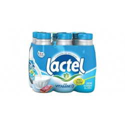 Lait Lactel Vitamine D demi-écrémé 50cl (lot de 4 packs de 6 soit 24 bouteilles)