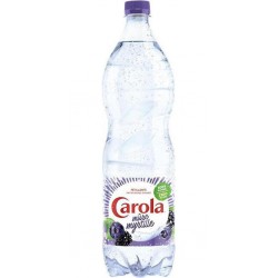 Eau gazeuse aromatisée Carola Mûre Myrtille 1.25L