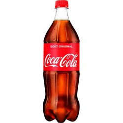 Coca-Cola Soda à base de cola goût original PET 1L