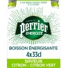 Perrier Energize Citron - Citron vert 33cl (pack de 4)