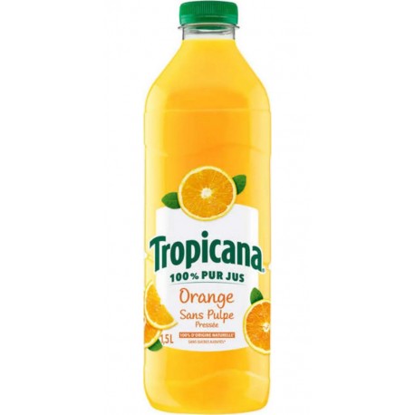 TROPICANA JUICY ORANGE sans pulple 1.5L