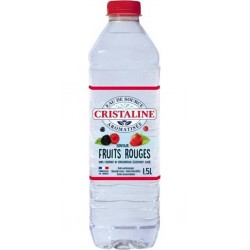 Cristaline Fruits Rouges 1,5L (lot de 12 bouteilles)