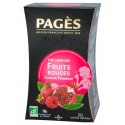Pages Thé Noir Fruits Rouges Grenade Framboise Bio 20 sachets (lot de 3)