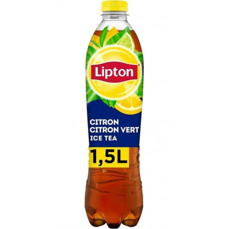 Lipton Ice Tea saveur Citron/Citron Vert 1,5L