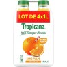 Tropicana Orange sans Pulpe 4x1L (pack de 4)