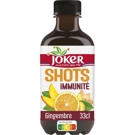 Joker Shots Immunité Gingembre 33cl