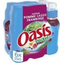 OASIS Pocket Jus pommes/cassis/ framboise 25cl (pack de 6)