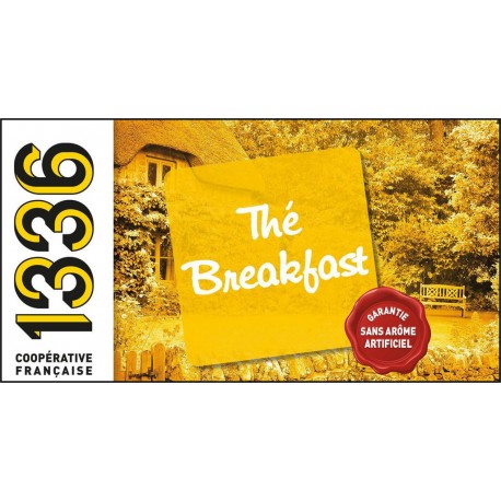 1336 Thé noir breakfast (la boite de 20 sachets)