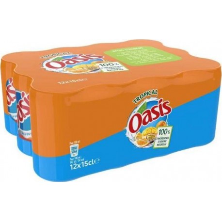 Oasis Tropical 15cl (pack de 12)