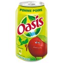 Oasis Pomme Poire 33cl (pack de 24 canettes)