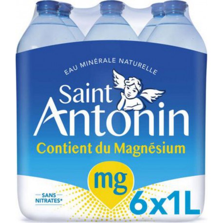 Saint Antonin Eau minérale 1L (pack de 6)