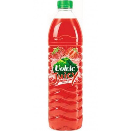 Volvic Juicy Fraise 1,5L (pack de 12 bouteilles)