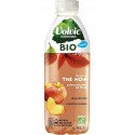 Volvic Boisson infusée au thé noir pêche bio 75 cl
