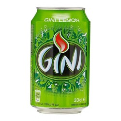 Gini Lemon Citron 33cl (pack de 12 canettes)