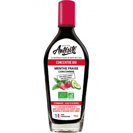 Antésite MENTHE FRAISE CONCOMBRE BIO 13cl