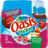 Oasis Pocket Pomme Cassis Framboise 25cl (lot de 12 packs de 6 soit 72 canettes)