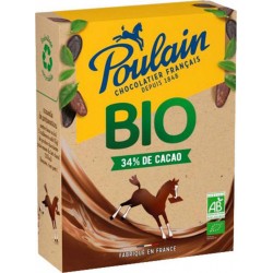 Poulain Bio 34% Cacao en Poudre 350g (lot de 3 boîtes)