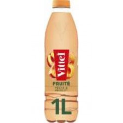 VITTEL Eau Plate Aromatisée Pêche Abricot 1L