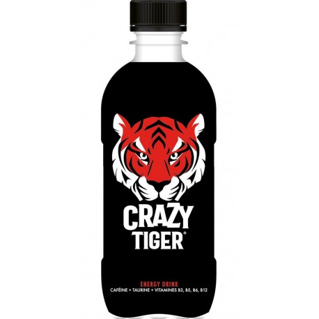 CRAZY TIGER Boisson Energisante Regular 35cL