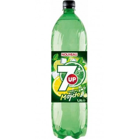 7up Mojito 1,5L (lot de 12 bouteilles)