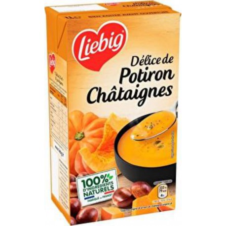 LIEBIG Délice de potiron châtaignes 1L
