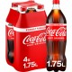 Coca-Cola Original PET 1,75L (pack de 4)